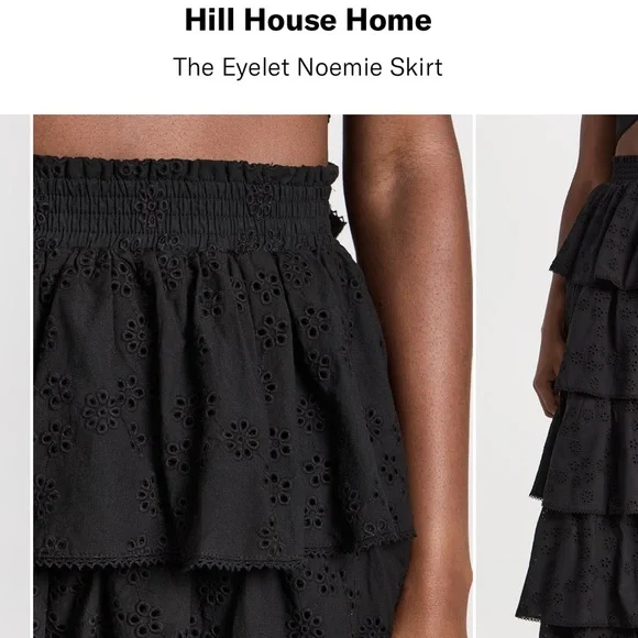 Hill House Eyelet Noemie Skirt - Picture 3 of 7
